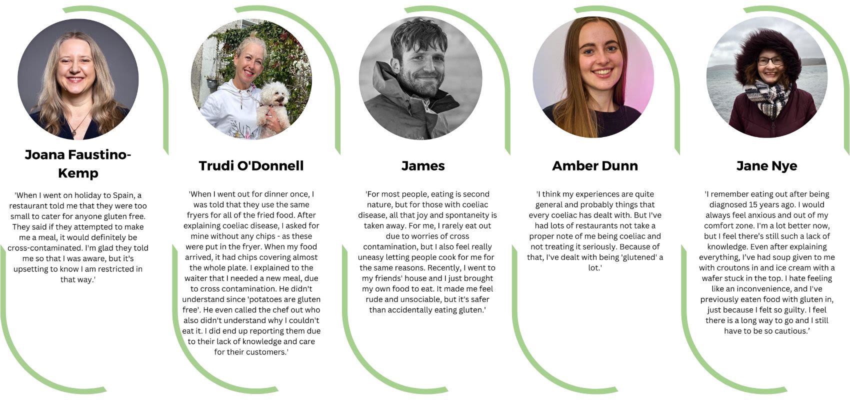 Several people and their diagnosis stories.
